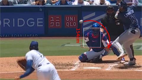 MLB(影)／大谷翔平「新魔球」成武器！縱向變化154公分　棒球網紅：位移太噁！