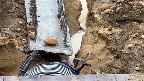 違法開墾! 高雄大樹"和山光電場"豪雨狂炸邊坡崩落