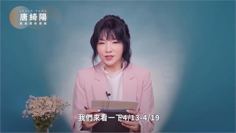 唐綺陽曝1週星座運勢！牡羊座猛被點名「凸顯衝突、戰爭」年輕人受關注