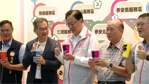 桃市政府攜手超商！　國道服務區設「桃園好農專區」