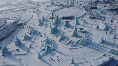 哈爾濱冰雪大世界開幕　冰雪還原地標奇觀門票難求