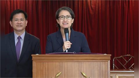低調訪義返國! 蕭美琴:處境再艱難.台灣都勇敢與世界同行