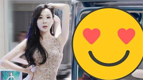 蕭薔衝中國「彎腰搭車」57歲狀態太狂!「猛寵粉太大方」網震撼:香噴噴