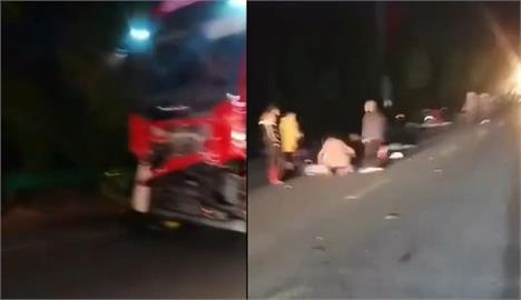 快新聞／中國江西嚴重車禍！ 貨車衝撞出殯隊伍釀17死22傷