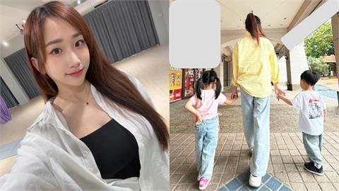 國光女神離婚1年自曝「淨身出戶」！為養龍鳳胎「市場擺攤賣童裝」