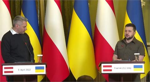 快新聞／就是要挺烏克蘭！　奧地利總理訪烏國喊：未來還會擴大支持