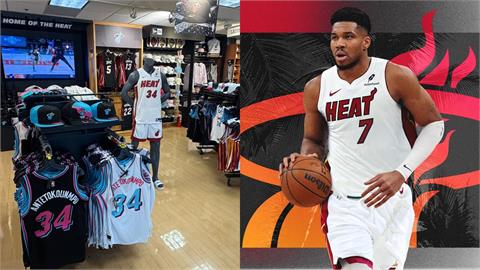 NBA／剛買就作廢！字母哥「熱火34號球衣」搶先賣、下秒改穿7號　球團曝補救措施