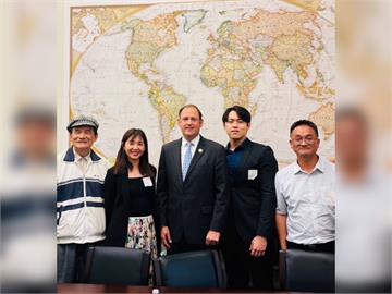 快新聞／轟藍白不甩挺台決議　張雅琳、民團赴美國會山莊提倡議