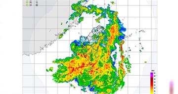豪大雨狂炸!最新雨量預測曝 明天6縣市達停班停課標準