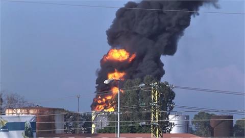 黎巴嫩發電廠儲油槽大火！陷能源危機「民生用電都成問題」