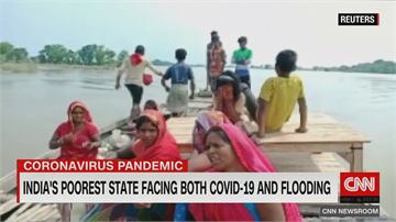 水患、疫情雙重打擊 印度比哈爾省醫療資源近崩潰