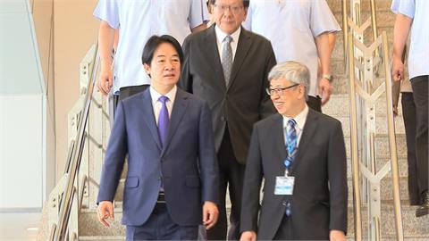 陳建仁接任院長後首合體　賴總統讚他「安定人心的專業之柱」