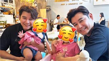 爸爸基因太強!陳宇風與陳熙鋒女兒「小酪梨、樂樂長超像」網驚:根本複製貼上