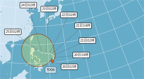 快新聞／熱帶性低氣壓形成恐形成輕颱「杜蘇芮」！　最新路徑曝　