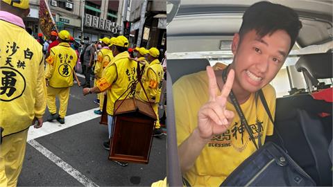 男星揪辣妻進香突收「1消息」！他回顧「4事」嗨喊：感謝白沙屯媽祖