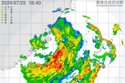 快新聞／凱米颱風尾威力驚人　「這區」單日雨量1412毫米破紀錄