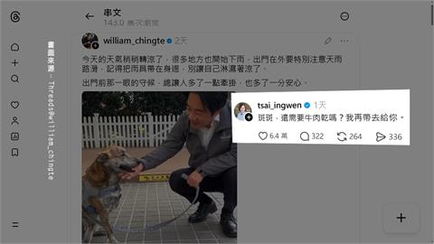 不滿被網友留言撻伐！　「牠」又被陳佩琪發文攻擊