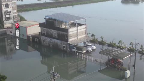 宜蘭三天雨量破千　賴總統點名宜縣府：為何沒一級開設？