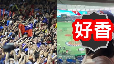 12強賽／台日大戰場邊「瘋狂啦啦隊」超激動！轉身竟是賈永婕「這1幕香爛」