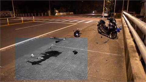 貨車路口擦撞機車 騎士拋飛頭部重創