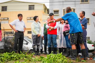 深入鳥松、仁武、大寮及林園淹水災區　立委林岱樺：全力協助受災戶