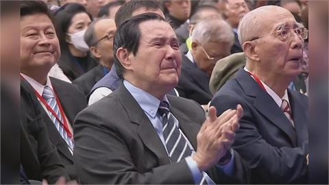 快新聞／馬英九哭了！鄭麗文喊國民黨要變獅群、台灣王者　現場畫面曝光