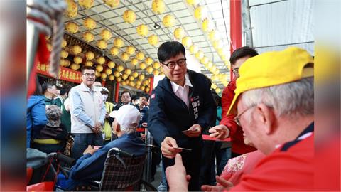 快新聞／大年初四迎財神！陳其邁發「超人精神」紅包送好運