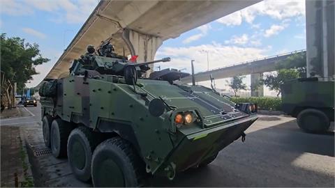 國軍反制中國軍演武力恫嚇　雄風飛彈車隊部署、巡邏艦就位高雄港