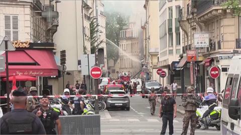 瓦斯氣爆？　巴黎市中心傳氣爆樓房倒塌　至少40傷2失蹤