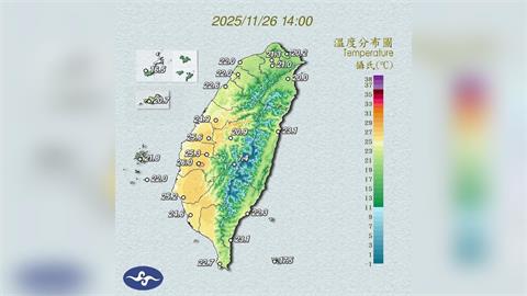 快新聞／十二月氣溫呈現「偏暖格局」　氣象專家曝暖冬機率