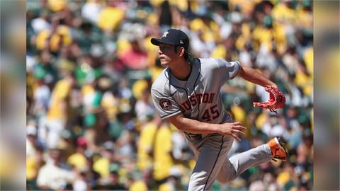 MLB(影)／今井達也拿手武器「反向滑球」發威！初嘗大聯盟首勝被噴滋味