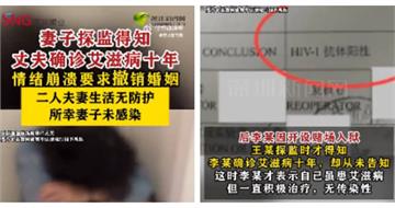 丈夫隱瞞感染HIV十年！妻探監得知真相　法院出手「這段婚姻不算數了」