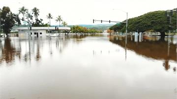 美國史上降雨量第4高！雷恩颶風肆虐夏威夷