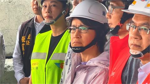 快新聞／光復鄉災後重建最新進度！蕭美琴親赴花蓮視察「守護居民安全」