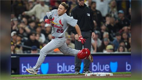 MLB(影)/「少棒滿貫砲」出現在大聯盟!菜鳥魏瑟霍特提槍快跑前進紅雀飛高高