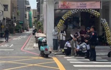 高雄騎士自摔碰撞行人　恐遭罰款及吊扣駕照