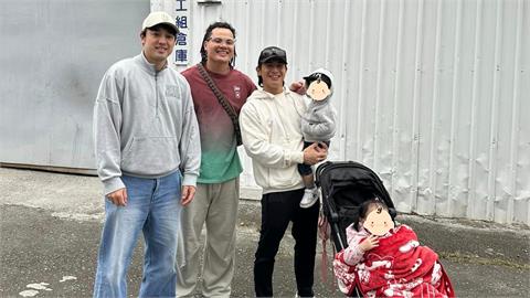 中職／張育成巧遇台灣隊長陳傑憲、林安可　網友留言灌：重砲手集合