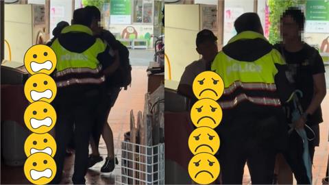 帶女兒趕游泳課遇演習被警攔！北市媽崩潰跳腳哭喊「幫我付錢啊」荒謬片瘋傳