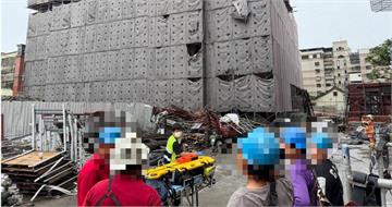 新莊建案17樓鷹架倒塌害1死1傷　死者身份竟是失聯移工