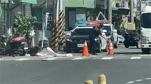 快新聞／嘉義民雄死亡車禍！8旬騎士遭大貨車輾斃「當場身亡」