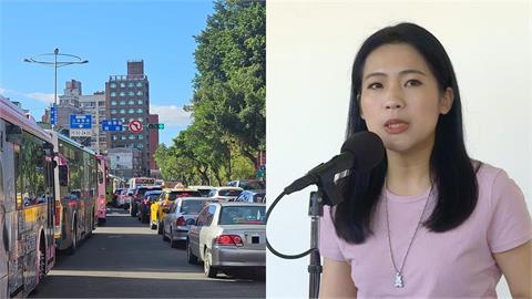 公館下午3點半「離峰照樣塞爆」公車排隊如接龍！網曬鐵證打臉徐巧芯：別膨風