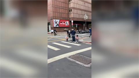 貨車未禮讓3母女過馬路　駕駛被正義哥喊停竟怒爆粗口