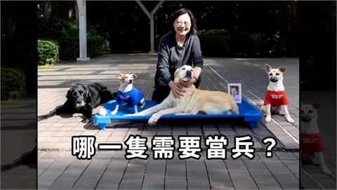 蔡英文被質疑「兒子為何免當兵」　網友：樂樂是女生當過兵還退役了