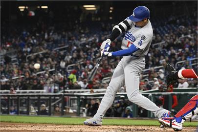MLB(影)／大谷翔平開轟差一點完全打擊！宇宙道奇本季首度二連敗