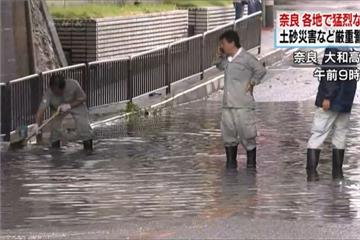 強烈低氣壓籠罩 日本本州豪雨釀災