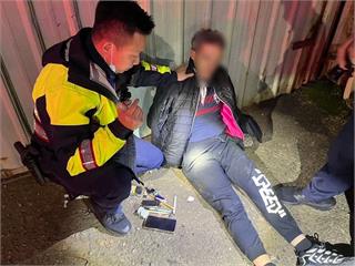 男攜毒遭攔檢駕車逃逸　平警一路追車逮人