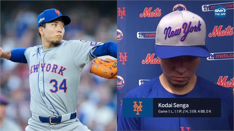 MLB（影）／1.1局丟3分被大谷打退場　千賀滉大遭道奇打爆後曝：很沮喪