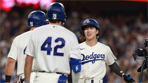 MLB(影)／把大谷的份一起打出去！金慧成炸裂兩分砲支援大谷、本季首轟出爐