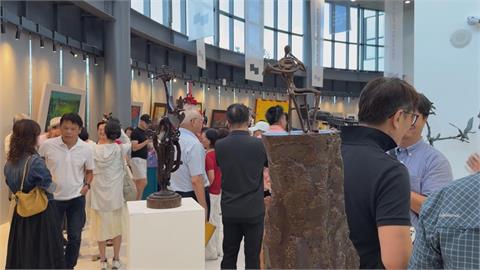 藝術與香氛浪漫相遇! 跨界創作讓畫"聞得到" 南投開展