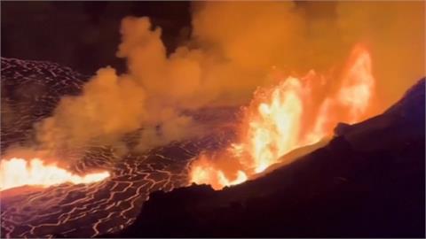 超壯觀！夏威夷火山噴發　熔岩爆噴91公尺高